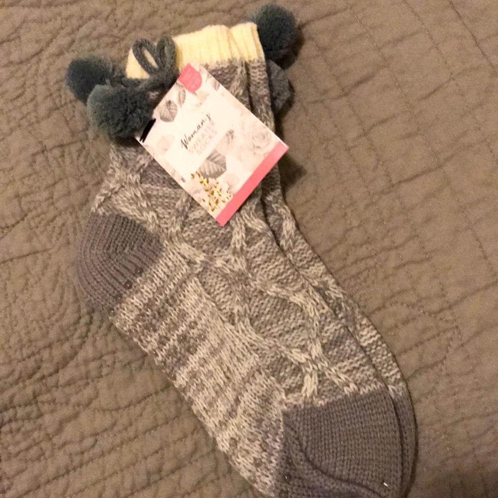 Woman’s sweater socks
